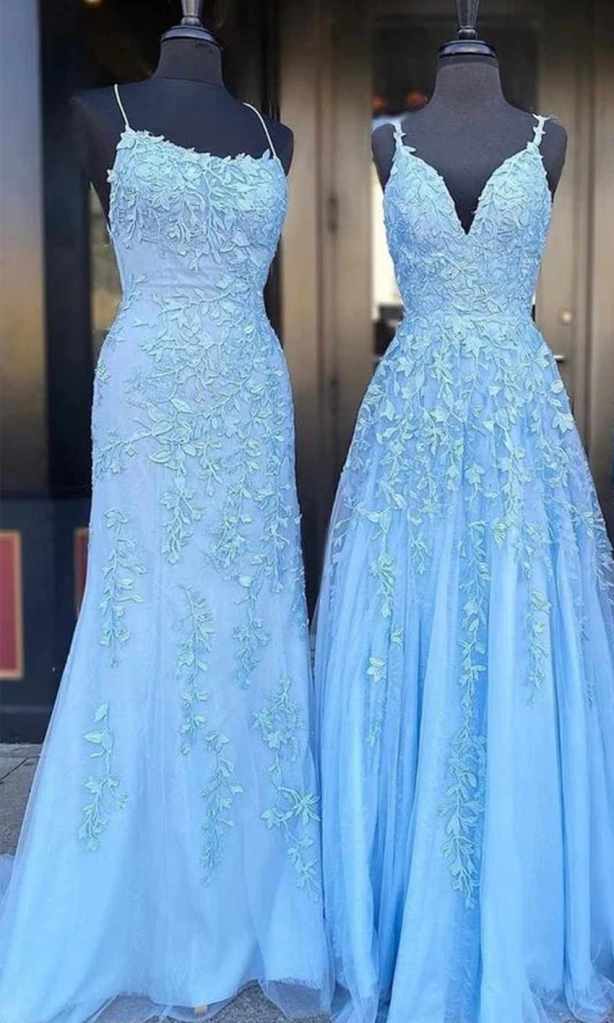 strappy mermaid prom dresses